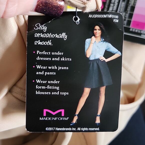 Maidenform All Over Shaper NWT cream color, Wear-Your-Own-Bra, Medium - Picture 8 of 10